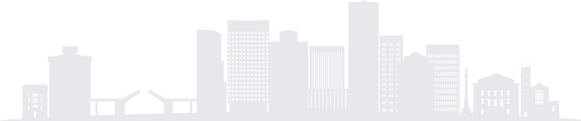 Norfolk city skyline